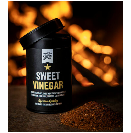 Hotn Sweet Vinegar dry rub  Holy Smoke BBQ