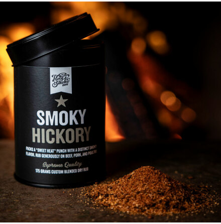 Sweetn Smoky hickory dry rub  Holy Smoke BBQ