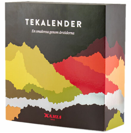 Teadventskalender / tekalender 2024 r en smakresa genom rstiderna - Kahls