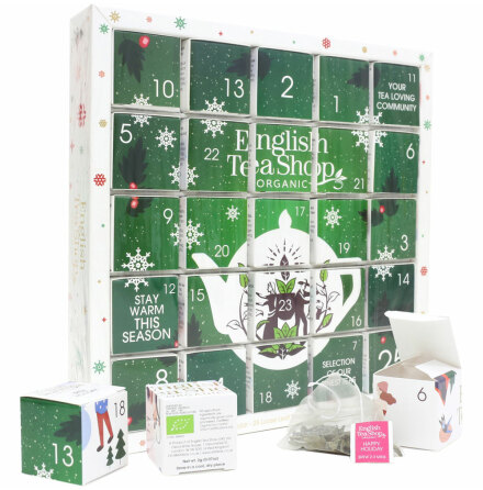 Adventskalender med te "Puzzle Box" Grn 2024 - English Tea Shop