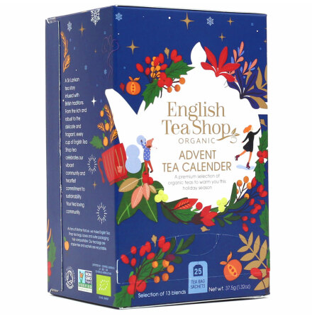 Te adventskalender i ask 2024 - English Tea Shop