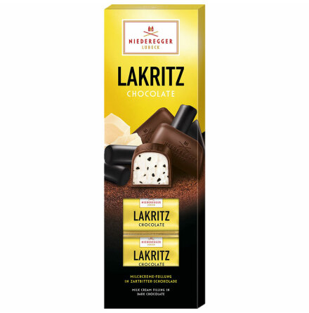 Praliner med lakrits - Niedregger