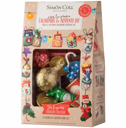 Adventskalender kreativ choklad - Smon Coll