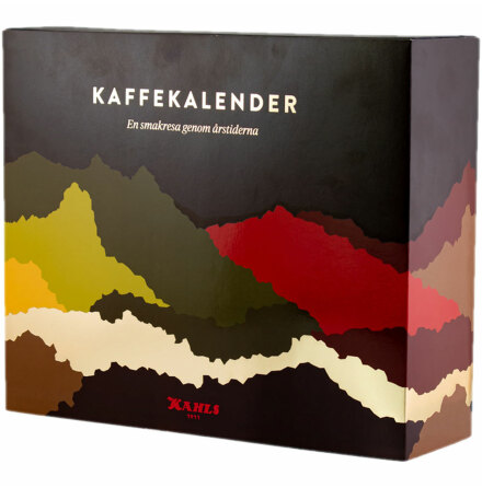 100 gram smaksatt kaffe vrde 39 kr  + Kaffeadventskalender / kaffekalender 2024 - smakresa genom rstider och hgtider  Kahls