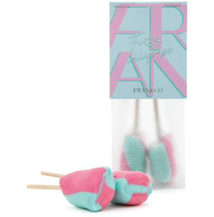 Fizzy Lollipops klubbor med fizzysmak  Fran&co